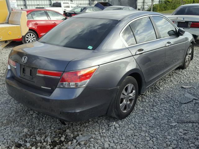 1HGCP2F63CA159613 - 2012 HONDA ACCORD SE CHARCOAL photo 4