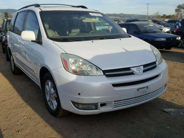 5TDBA22C04S002987 - 2004 TOYOTA SIENNA XLE WHITE photo 1