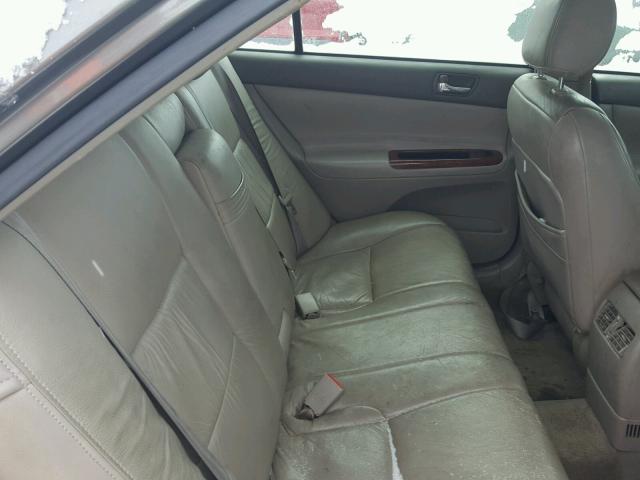 JTDBE32KX30244088 - 2003 TOYOTA CAMRY LE GRAY photo 6