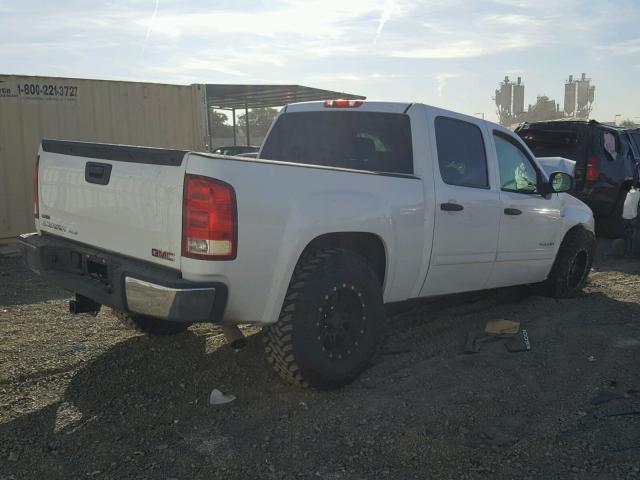 3GTP1VE07BG384570 - 2011 GMC SIERRA C15 WHITE photo 4