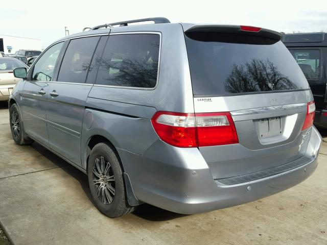 5FNRL38805B014984 - 2005 HONDA ODYSSEY TO GRAY photo 3