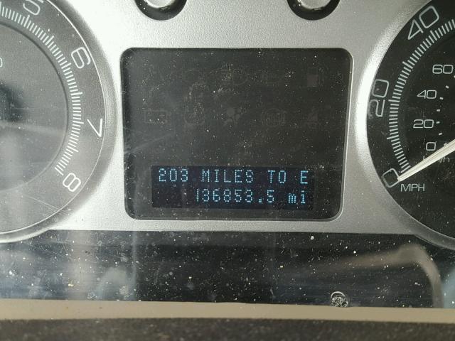 4M2CU97158KJ52919 - 2008 MERCURY MARINER PR BLACK photo 8