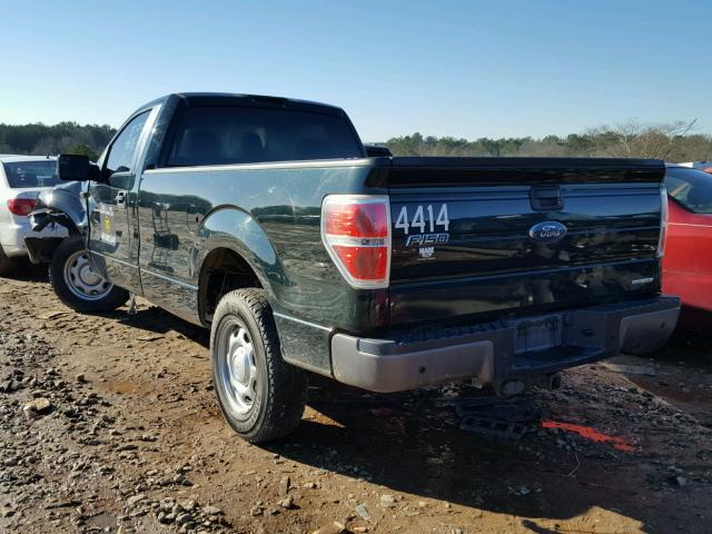 1FTMF1CMXEKD26971 - 2014 FORD F150 BLACK photo 3