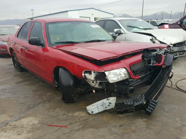 2FAHP71V18X151479 - 2008 FORD CROWN VICT RED photo 1