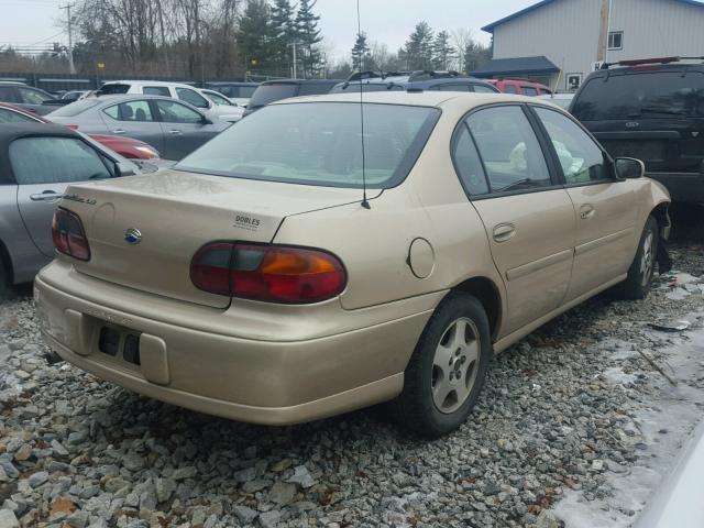 1G1NE52JX3M527849 - 2003 CHEVROLET MALIBU LS GOLD photo 4