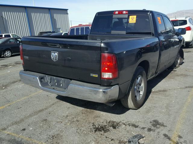 1C6RD6GP3CS293863 - 2012 DODGE RAM 1500 S BLACK photo 4