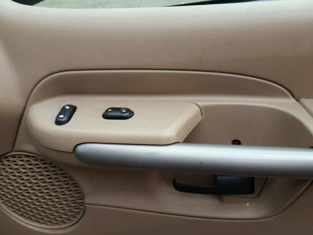 1FMZU67E31UC77778 - 2001 FORD EXPLORER S BURGUNDY photo 9