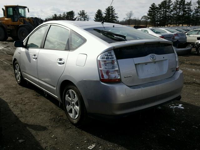 JTDKB20U567063984 - 2006 TOYOTA PRIUS SILVER photo 3