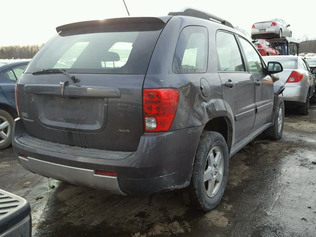 2CKDL43F486052372 - 2008 PONTIAC TORRENT GRAY photo 4