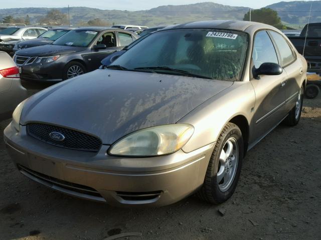 1FAFP55S44A182191 - 2004 FORD TAURUS SES BEIGE photo 2