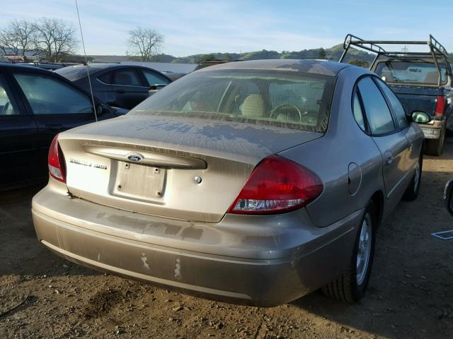 1FAFP55S44A182191 - 2004 FORD TAURUS SES BEIGE photo 4