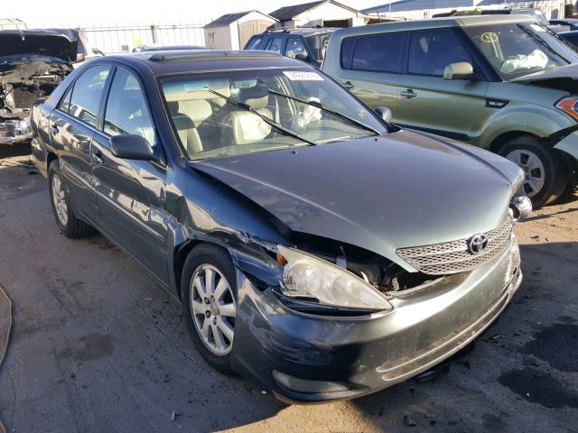 4T1BE30K04U339106 - 2004 TOYOTA CAMRY LE GREEN photo 1