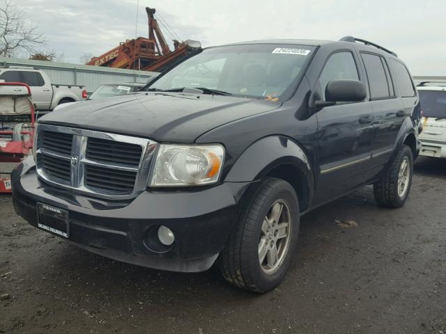 1D8HB48278F109785 - 2008 DODGE DURANGO SL BLACK photo 2