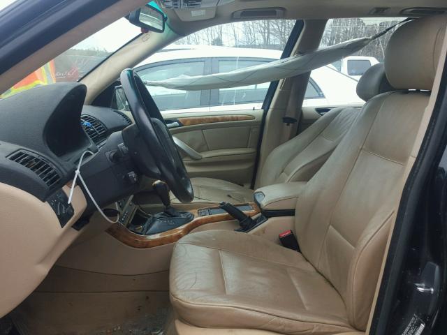 5UXFB33563LH40251 - 2003 BMW X5 4.4I BLACK photo 5
