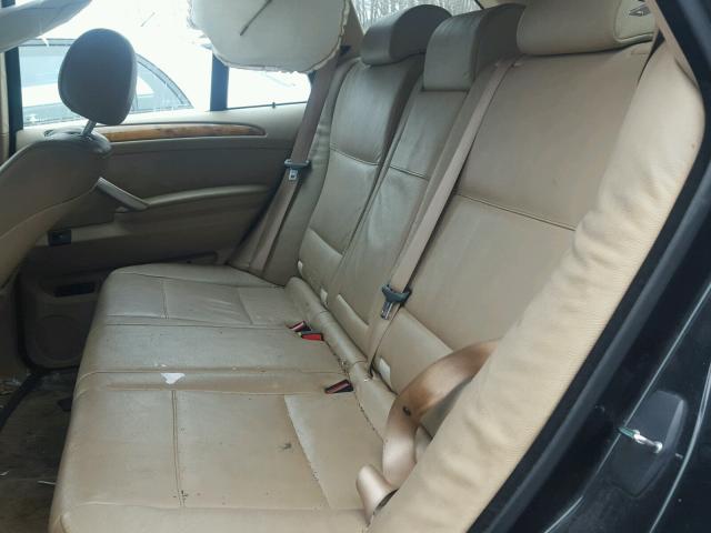 5UXFB33563LH40251 - 2003 BMW X5 4.4I BLACK photo 6