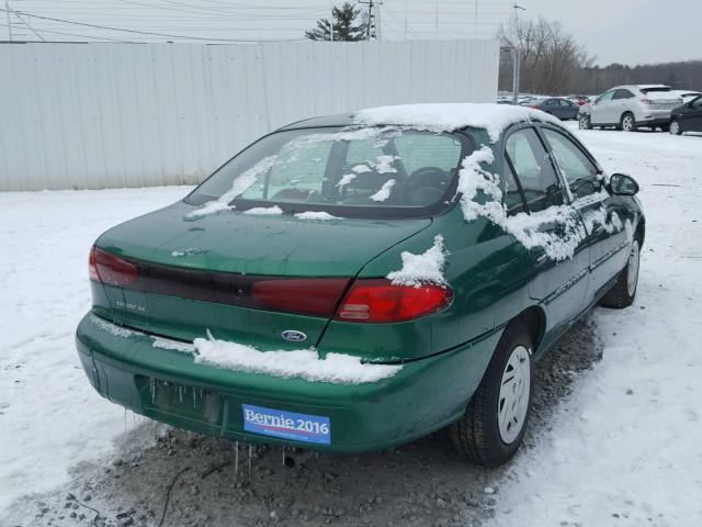 3FAFP13P72R179411 - 2002 FORD ESCORT GREEN photo 4