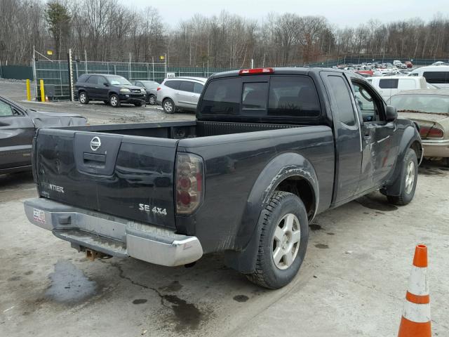 1N6AD06WX6C458914 - 2006 NISSAN FRONTIER K BLACK photo 4