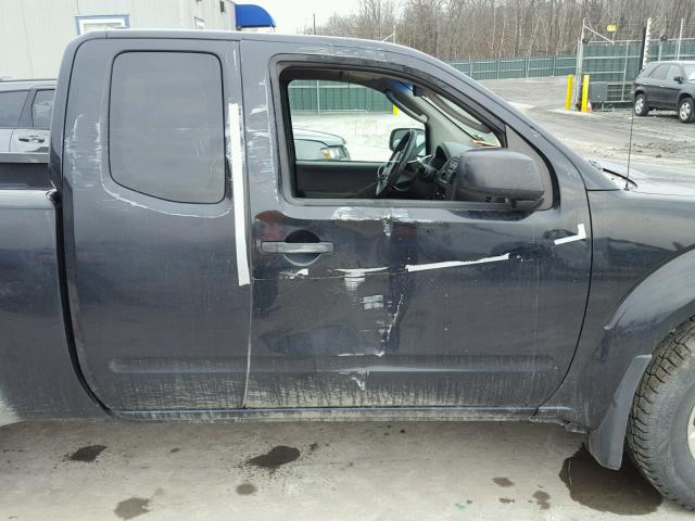 1N6AD06WX6C458914 - 2006 NISSAN FRONTIER K BLACK photo 9