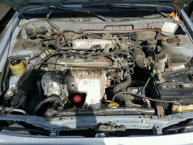 JT2SV21E4K3333618 - 1989 TOYOTA CAMRY DLX BLUE photo 7