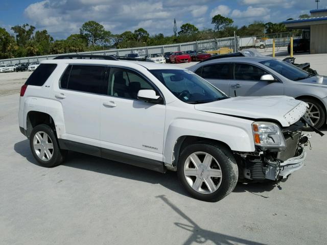 2CTFLDEYXA6304327 - 2010 GMC TERRAIN SL WHITE photo 1