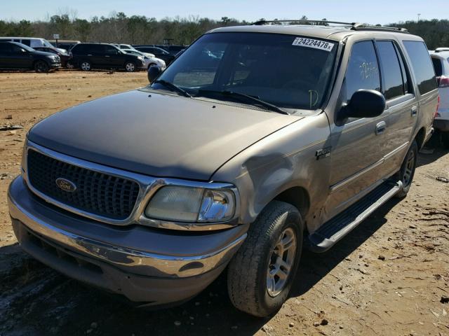 1FMRU15W41LA16048 - 2001 FORD EXPEDITION GOLD photo 2