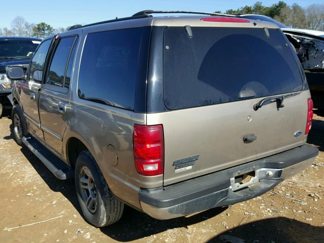 1FMRU15W41LA16048 - 2001 FORD EXPEDITION GOLD photo 3