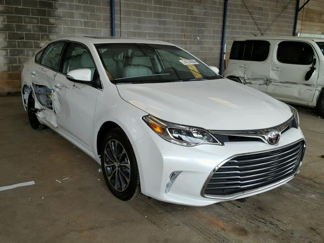 4T1BK1EB3JU267576 - 2018 TOYOTA AVALON XLE WHITE photo 1