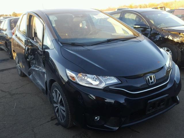 3HGGK5H86FM751496 - 2015 HONDA FIT EX BLACK photo 1