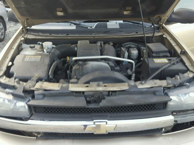 1GNDS13S262348661 - 2006 CHEVROLET TRAILBLAZE GOLD photo 7