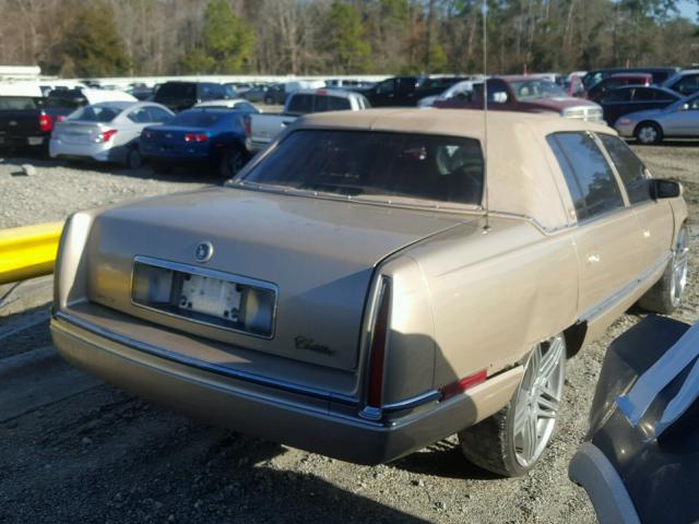 1G6KD52B2SU222577 - 1995 CADILLAC DEVILLE GOLD photo 4