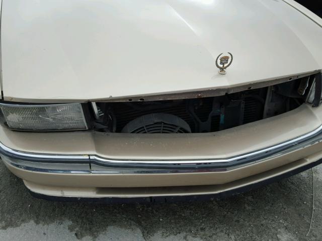 1G6KD52B2SU222577 - 1995 CADILLAC DEVILLE GOLD photo 9