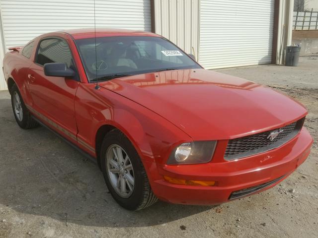 1ZVHT80N585208102 - 2008 FORD MUSTANG RED photo 1