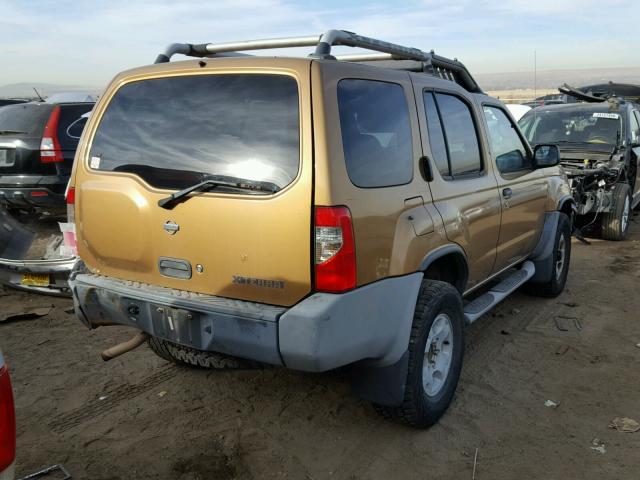 5N1ED28Y3YC584965 - 2000 NISSAN XTERRA GOLD photo 4