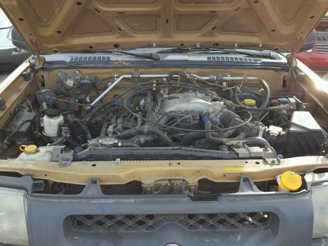 5N1ED28Y3YC584965 - 2000 NISSAN XTERRA GOLD photo 7