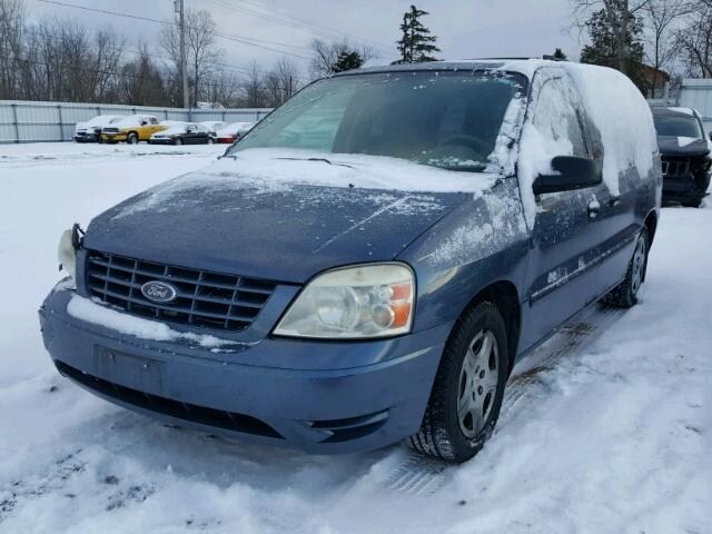 2FMZA51696BA11294 - 2006 FORD FREESTAR S BLUE photo 2