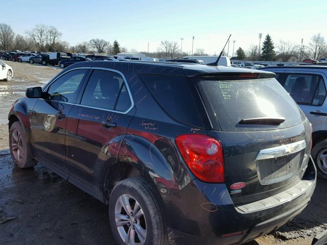 2GNALBEK1C1217025 - 2012 CHEVROLET EQUINOX LS BLACK photo 3