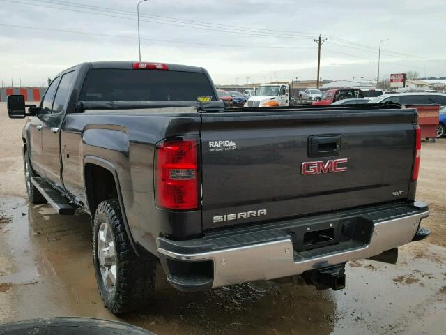 1GT423C89FF662518 - 2015 GMC SIERRA K35 GRAY photo 3