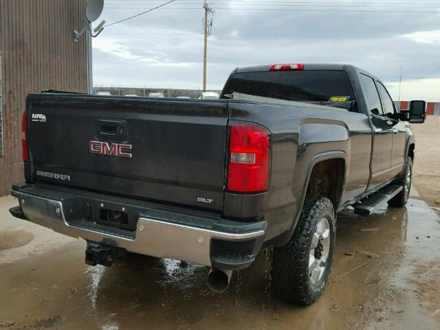 1GT423C89FF662518 - 2015 GMC SIERRA K35 GRAY photo 4