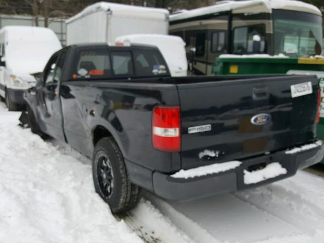 1FTRF12288KF00319 - 2008 FORD F150 BLACK photo 3