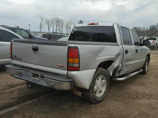 2GTEC13T861136799 - 2006 GMC NEW SIERRA SILVER photo 4