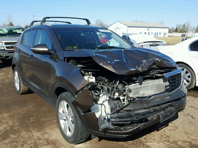 KNDPB3A23C7222991 - 2012 KIA SPORTAGE B BROWN photo 1