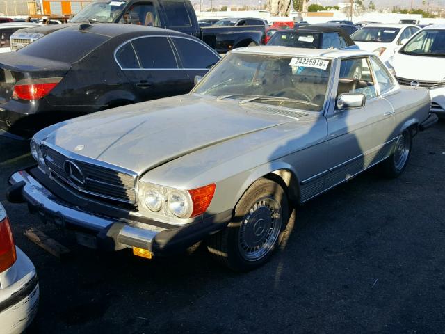 10704412046920 - 1978 MERCEDES-BENZ SL 450 SILVER photo 2