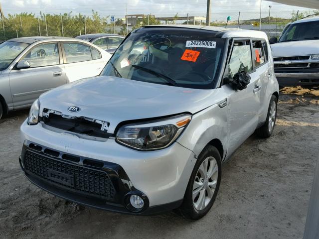 KNDJP3A58G7855493 - 2016 KIA SOUL + SILVER photo 2