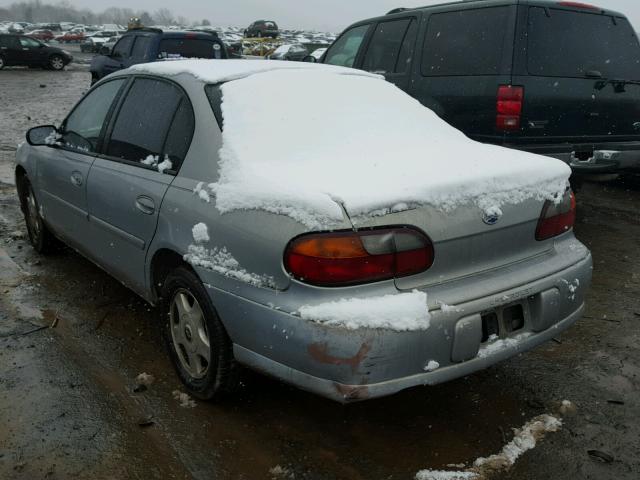 1G1ND52J2Y6155356 - 2000 CHEVROLET MALIBU SILVER photo 3