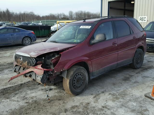 3G5DA03L67S500145 - 2007 BUICK RENDEZVOUS RED photo 2