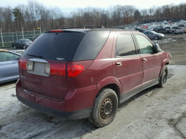 3G5DA03L67S500145 - 2007 BUICK RENDEZVOUS RED photo 4