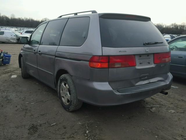 2HKRL1866XH548434 - 1999 HONDA ODYSSEY EX GRAY photo 3