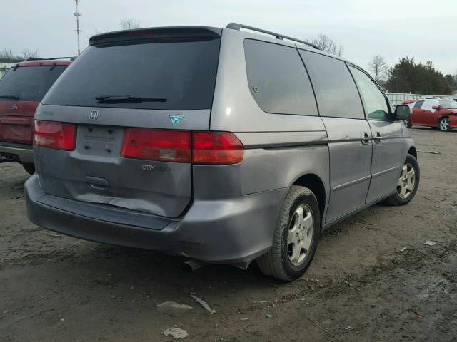 2HKRL1866XH548434 - 1999 HONDA ODYSSEY EX GRAY photo 4