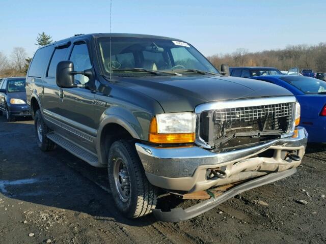 1FMNU43S2YEC17879 - 2000 FORD EXCURSION GREEN photo 1