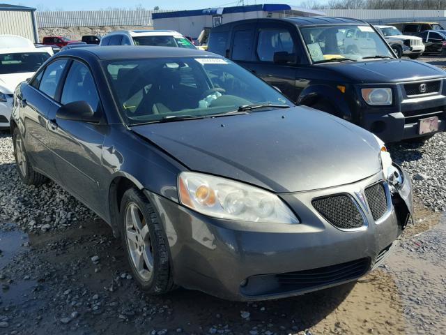 1G2ZG58N874154186 - 2007 PONTIAC G6 BASE GRAY photo 1